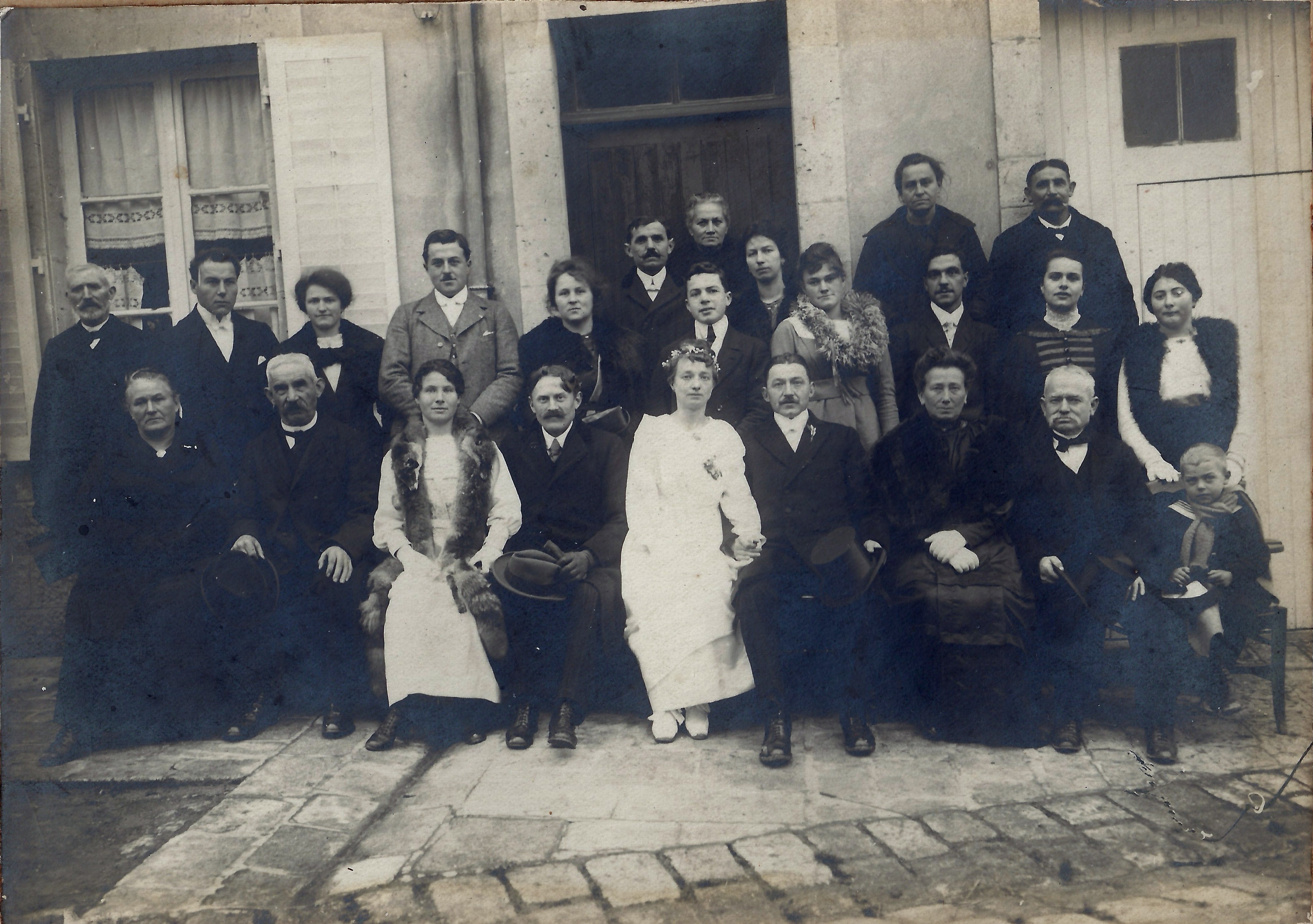 Mariage de Marcel Viard et Emilienne Jacob en 1919