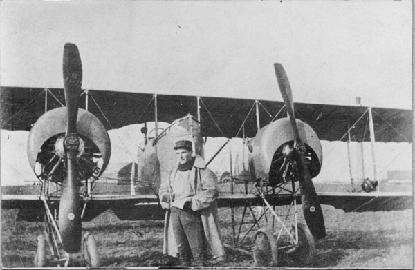 Jules Chabaud et son Caudron G4 (genbecle)