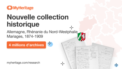 MyHeritage publie des millions d’actes de mariage exclusifs de Rhénanie du Nord-Westphalie