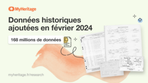 MyHeritage ajoute 168 millions de données historiques en février 2024