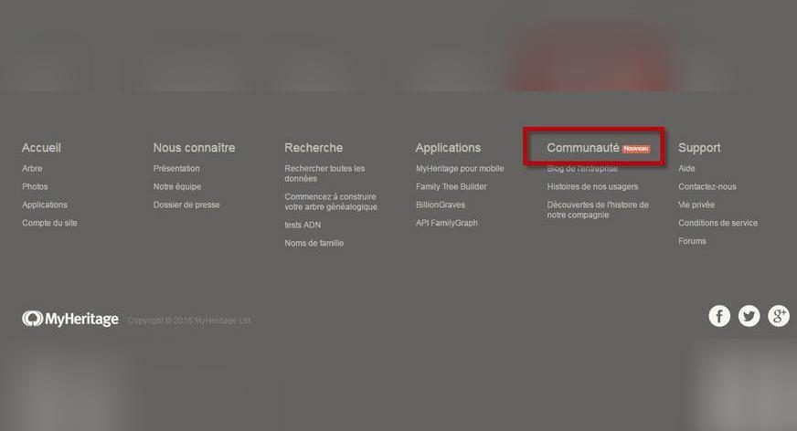 Nouveau : la Communauté de MyHeritage ou l’entraide généalogique