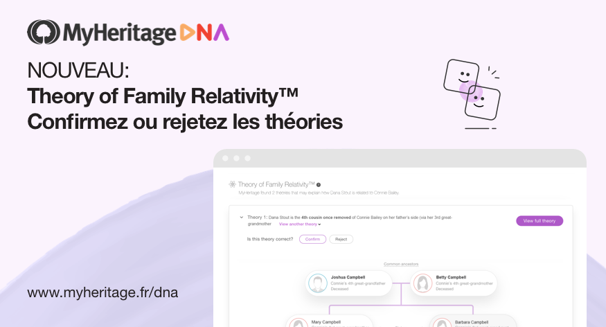 Nouveau : Theory of Family Relativity™ —Confirmer ou rejeter les théories