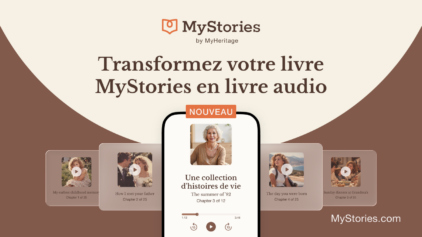 Nouveau : transformez votre livre MyStories en livre audio