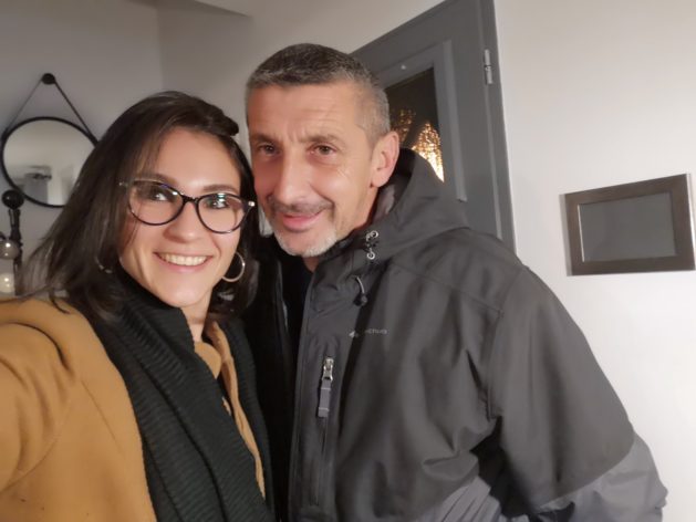 Céline et David lors de leur première rencontre samedi dernier, 4 jours après le déconfinement