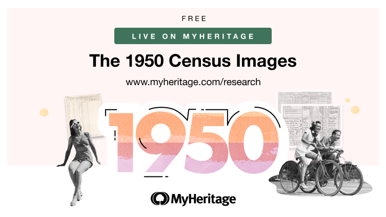 MyHeritage publie le recensement américain de 1950 — Recherchez GRATUITEMENT !