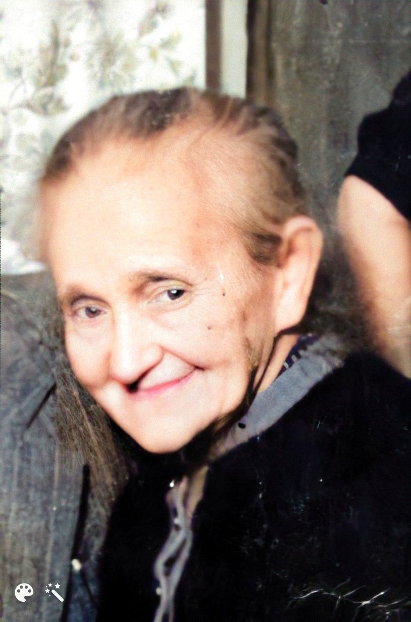 Sofie Knöller-Bott, Laetitias Ur-Ur-Großmutter (Foto eingefärbt und verbessert mit MyHeritage)