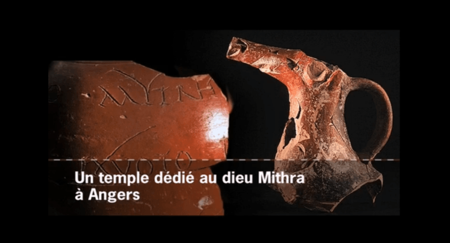 Un temple dédié au dieu Mithra à Angers