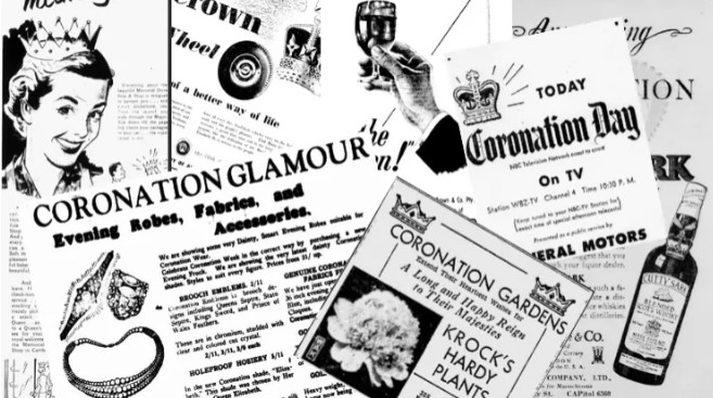 Les anciennes publicités pour le jour du couronnement : Comment les entreprises ont tiré parti des couronnements précédents pour promouvoir leurs produits
