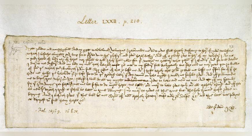 Angleterre : Une lettre d’amour vieille de plus de 500 ans
