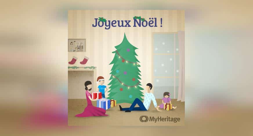 MyHeritage vous souhaite un joyeux Noël !