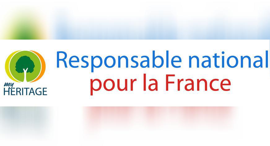 MyHeritage.fr recherche un responsable national pour la France