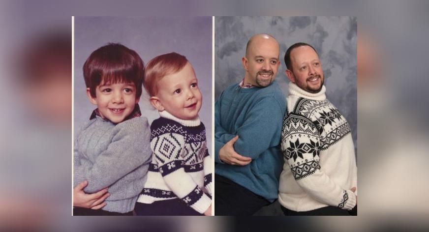Recréer des photos d’enfance