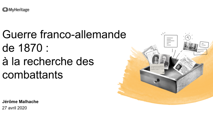 Webinaire : regardez ‘Guerre franco-allemande de 1870 : à la recherche des combattants’