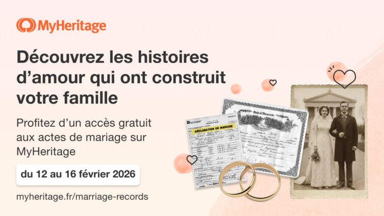 Découvrez les histoires d’amour de votre famille pour la Saint-Valentin
