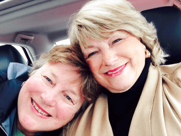 Judith et Barbara, des cousines germaines de Joanne.
